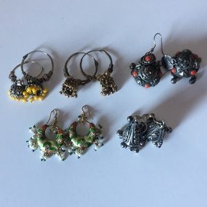 Indian ethnic earrings